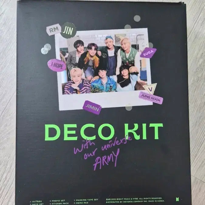 [BUNJANG] BTS Deco Kit (Sealed) / 방탄소년단 BTS 데코키트 방탄 DECO KIT