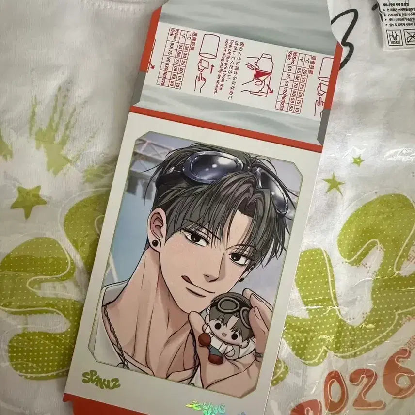 [BUNJANG] Unsleep Resin Sparkles China Limited Random Polaroid / 언슬립 레진 스파클즈 중국한정 랜덤 폴라로이드