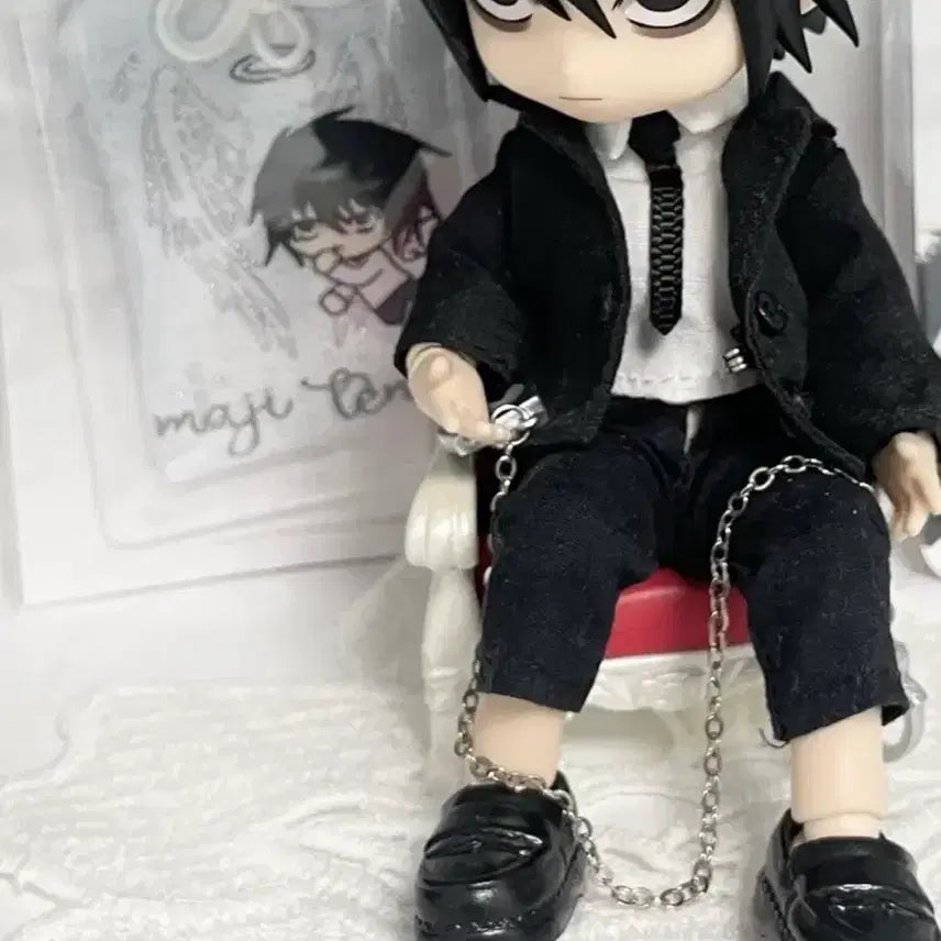 [BUNJANG] Nendoroid Body Set with Suit - Action Doll Parts / 넨도 바디2개+ 정장 세트 action doll 오비츠 넨도로이드 파츠