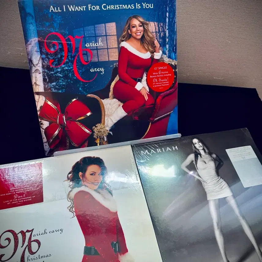 [BUNJANG] Mariah Carey Vinyl LP Best Album Bundle Set (Sealed) / 머라이어 캐리 Vinyl LP SET 베스트 앨범 일괄