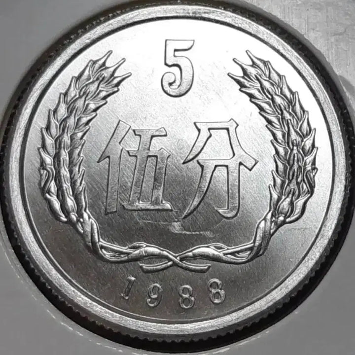 [BUNJANG] 1988 China 5 Fen Coin - Unused / 중국 미사용 1988년 5분.외국주화 주화 화폐 동전