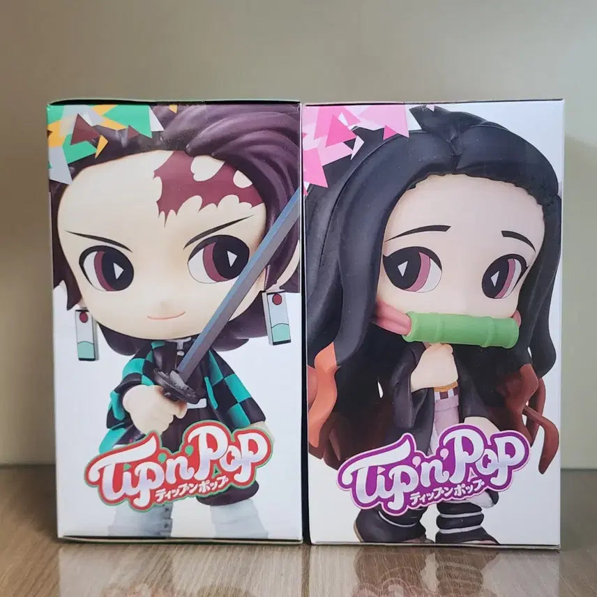 [BUNJANG] Sega Tanjiro/Nezuko Demon Slayer Figure Bundle / (귀멸의칼날) 세가 팁앤팝 탄지로/네즈코 피규어 일괄판매