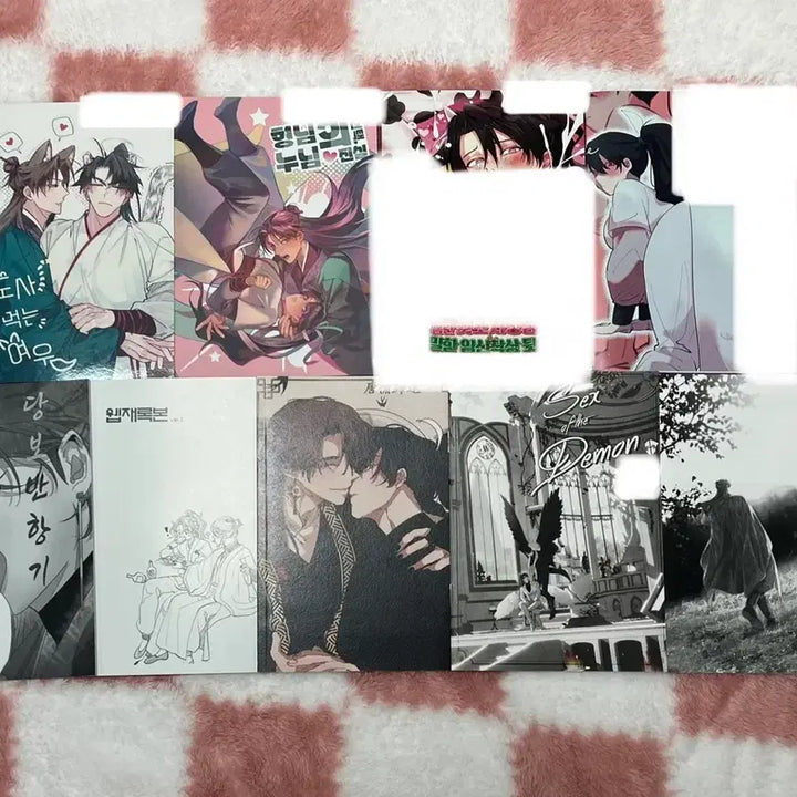 [BUNJANG] Hwasan Return Book &amp; Art Collection Bundle Set / 원가이하) 화산귀환 당보청명 당청 그림 글 회지 일괄