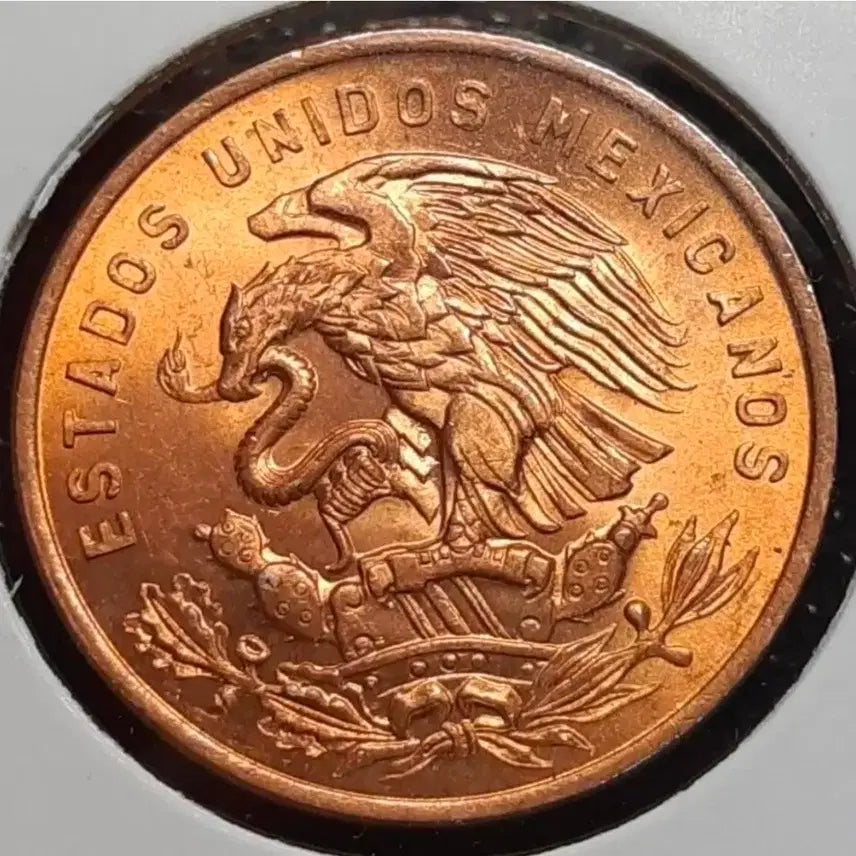 [BUNJANG] Mexico 1967 20 Centavos Large Coin (Unused) / 멕시코 미사용 1967년 20센타보스 대형주화.주화 동전 화폐 외국주화