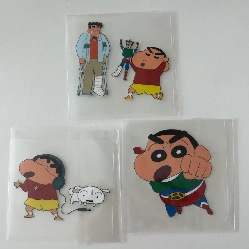 [BUNJANG] Ddun-Ddun Food Crayon Shin-chan Udon Stickers / 뚠뚠푸드 짱구 우동 판박이