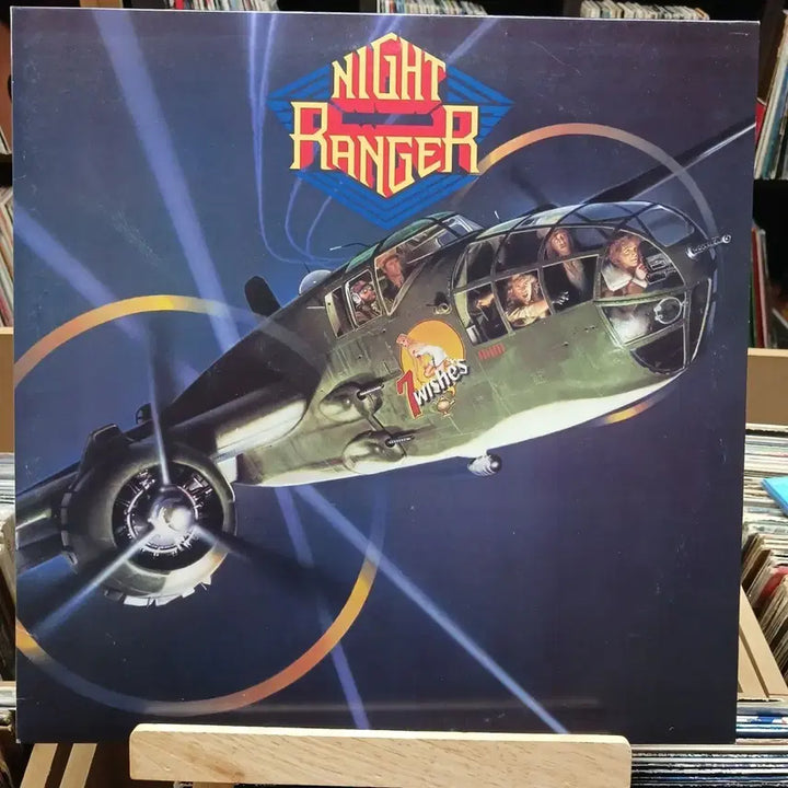 [BUNJANG] Night Ranger 7 Wishes LP Vinyl / 민트 소장가치 나이트 레인저 7 Wishes LP