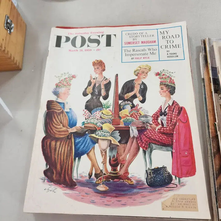 [BUNJANG] 1950s-1960s USA POST Magazine (Set of 4) / 4권에3만1950년60년대 USA POST잡지크기34.5cmX27.5c