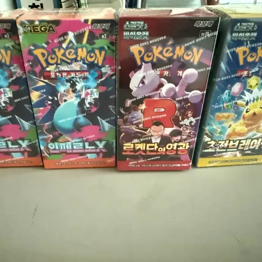 [BUNJANG] Pokemon Card 4 Types / 포켓몬카드 4종 판매합니다!!