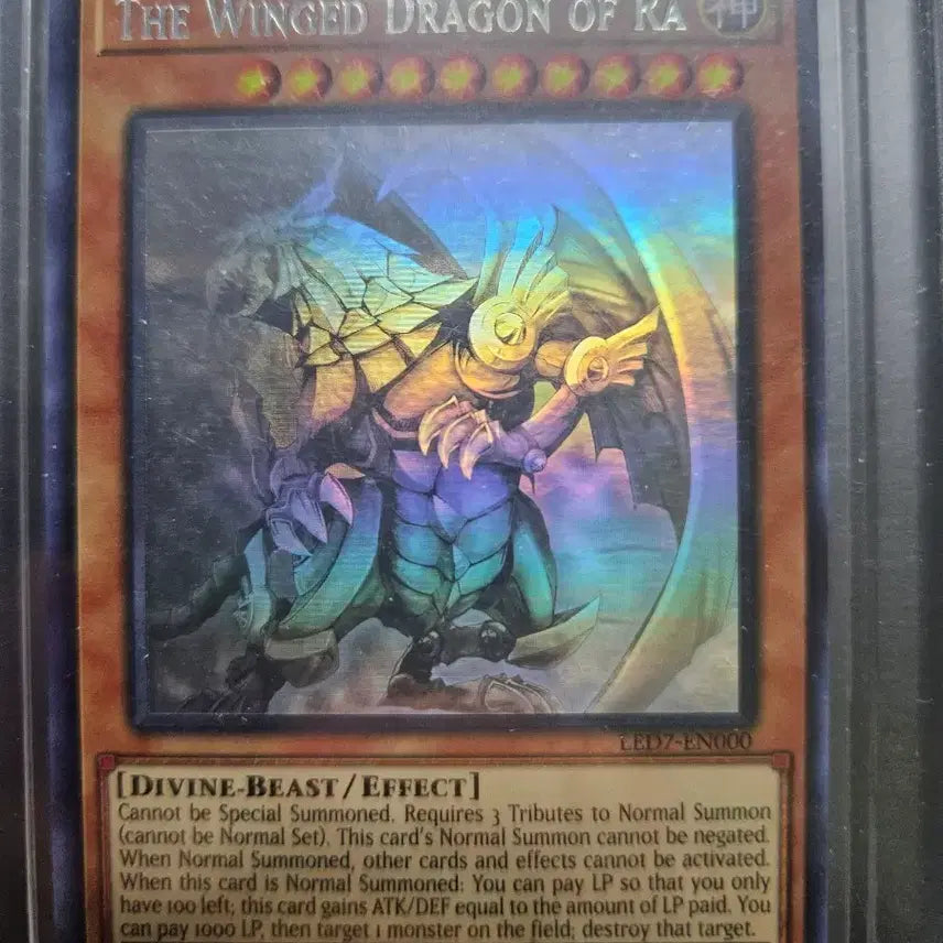 [BUNJANG] Yu-Gi-Oh! The Winged Dragon of Ra Ghost Rare English Version Card / 유희왕 영판 라의 익신룡 홀로그래픽 레어(고스트 레어) 판매합니다!