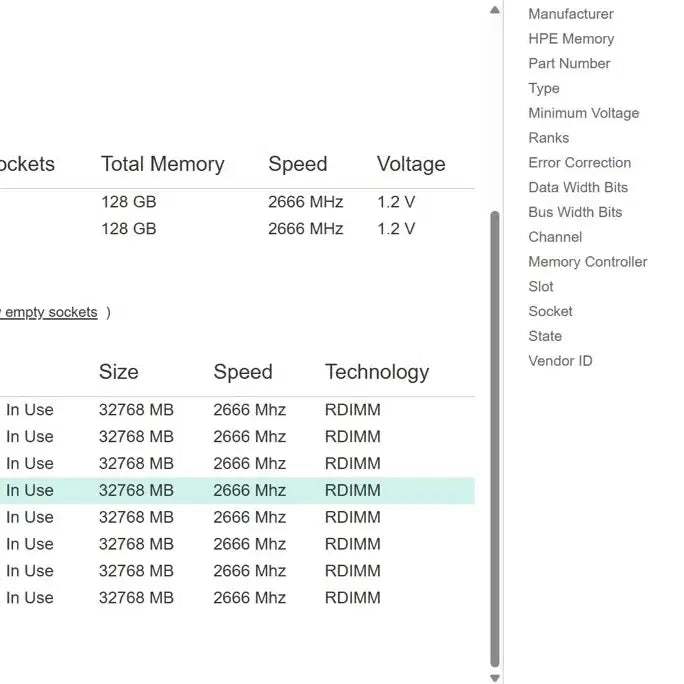 [BUNJANG] Hynix 32GB DDR4 2666V ECC Server RAM Memory / 서버용 하이닉스 32GB DDR4 2666V ECC 램 메모리 Ram