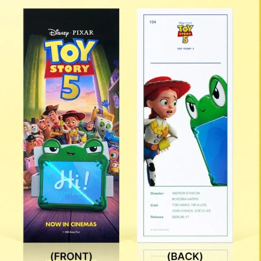 [BUNJANG] Toy Story 5 TTT CGV Merchandise (Sealed) / 토이스토리 5 TTT 굿즈 CGV