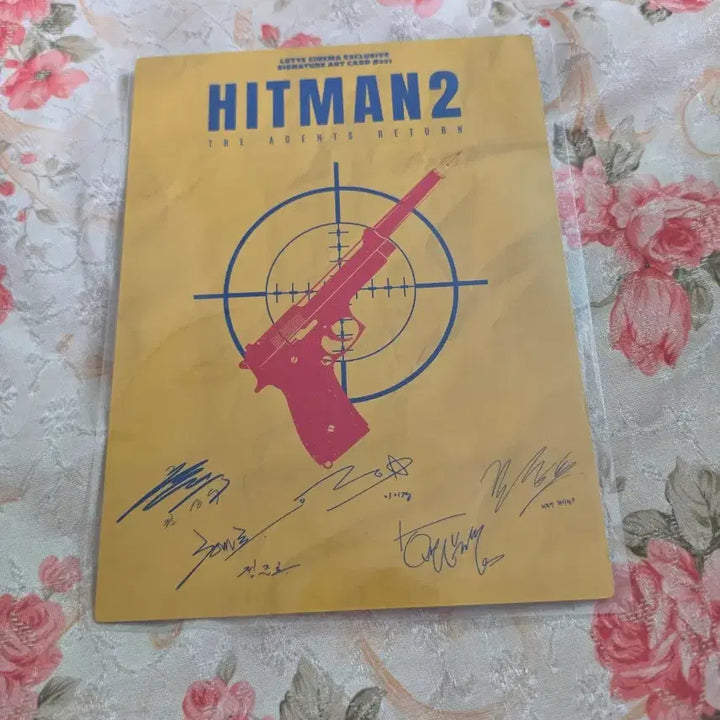 [BUNJANG] Hitman 2 Art Card / 히트맨2 아트카드
