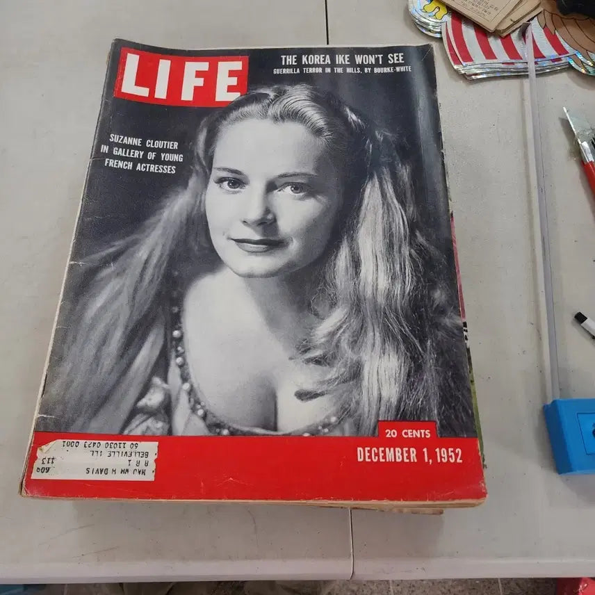[BUNJANG] 1952 LIFE Magazine USA Edition / 1952년 USA 라이프 잡지 35.5cmX26.5cm  10000원