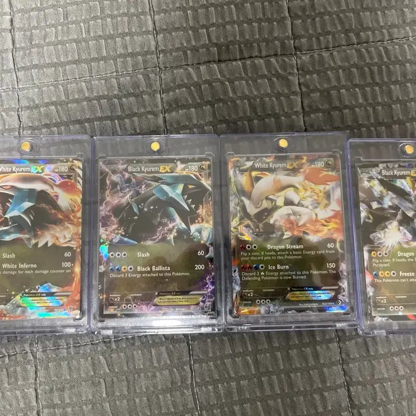 [SOLD OUT] 포켓몬카드 영문판 블랙큐레무 화이트큐레무 ex bw 북미판