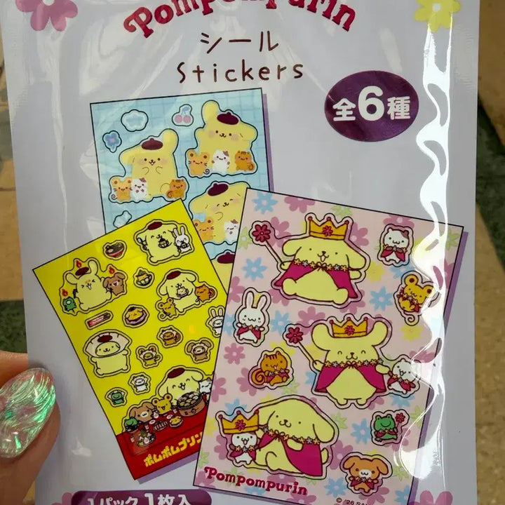 [BUNJANG] Pompompurin 30th Anniversary Goods Bundle Set (Includes 1 Random Sticker) / 폼폼푸린 30주년 기념 굿즈 5종 일괄 (랜덤스티커는 1개 같이 드려요)