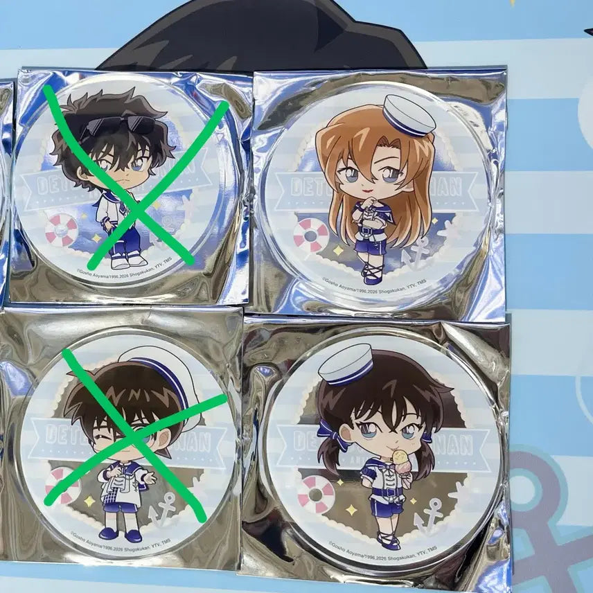 [BUNJANG] Detective Conan Animate Acrylic Coaster / 명탐정코난 아크릴 코스터