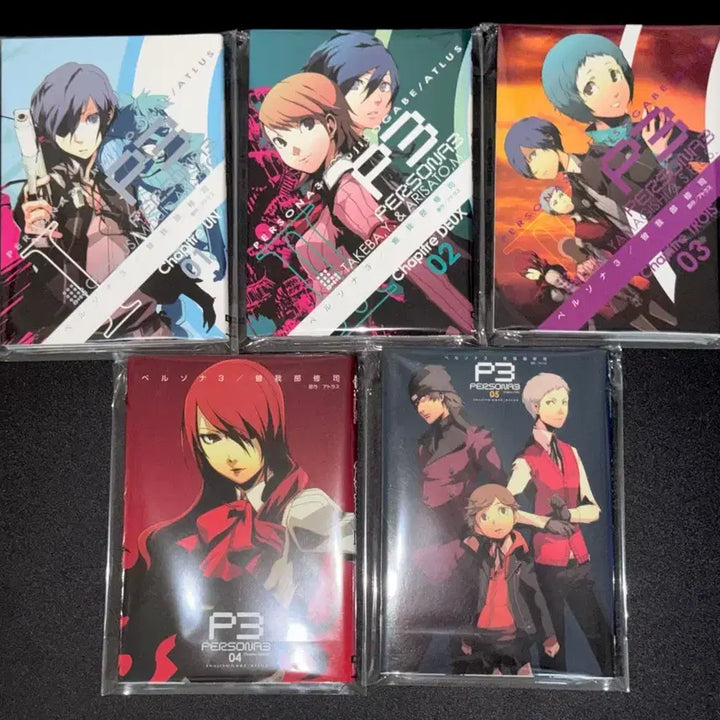 [BUNJANG] Persona 3 Manga Complete Set Volumes 1-5 / 페르소나3 코믹스 원서 1~5권 일괄 판매합니다!