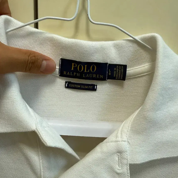 [SOLD OUT] 폴로랄프로렌 매시 화이트 니트 슬림핏 L size