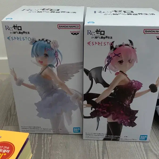 [BUNJANG] Re:Zero Rem Ram Angel Devil Figure Bundle / 리제로 렘 람 천사악마 피규어 Re: 제로