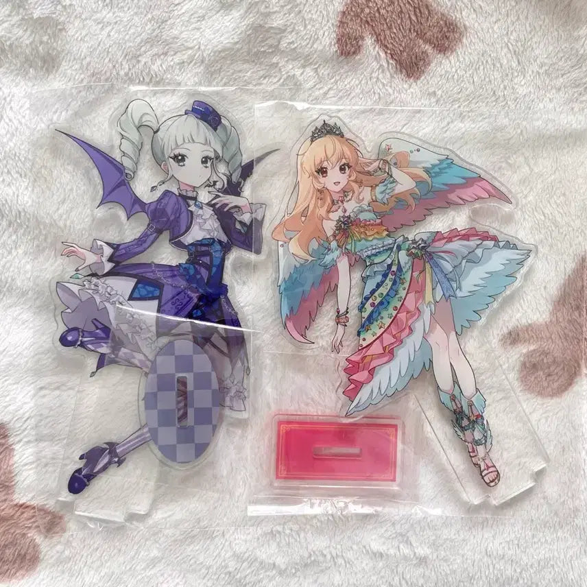 [BUNJANG] Aikatsu! YURIKA Ichigo Acrylic Stand Bundle Set / 일괄) 아이카츠 통판 냐르 냐르님 아크릴 유리카 이치고 아이엠스타