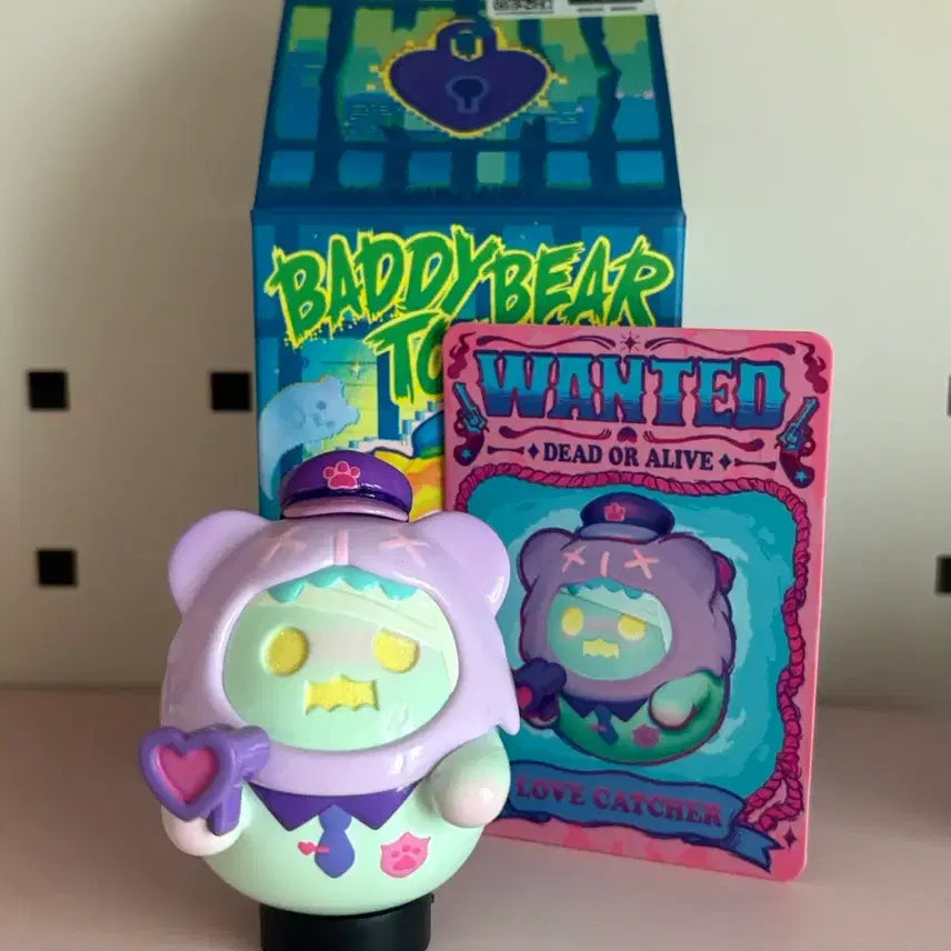 [BUNJANG] Shinwoo Ghost Bear Baddy Bear Town Figure / 신우 고스트베어 배디베어타운