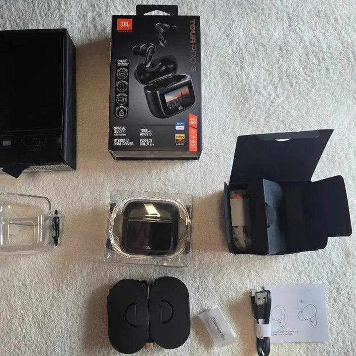 [BUNJANG] JBL Tour Pro 3 Wireless Earphones Black / JBL TOUR PRO3 무선 이어폰 블랙팝니다.