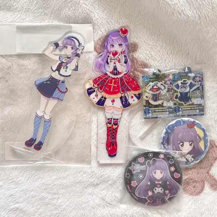 [BUNJANG] Aikatsu! Aikatsu Stars! Sumire Acrylic Stand (Sanrio Collaboration) / 일괄) 아이카츠 아이엠스타 스미레 아크릴 산리오 가샤폰 통판 비공굿