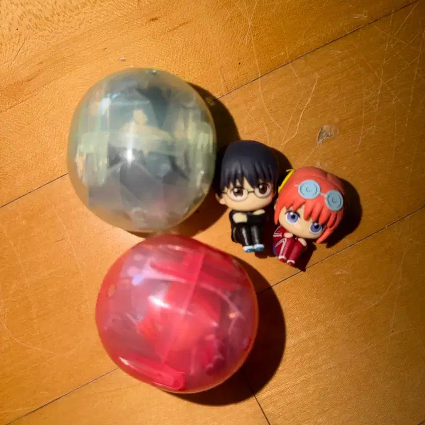 [BUNJANG] Gintama 3Z Machiboke Gachapon Kagura &amp; Shinpachi / 은혼 삼젯 마치보케 가챠 카구라 + 신파치