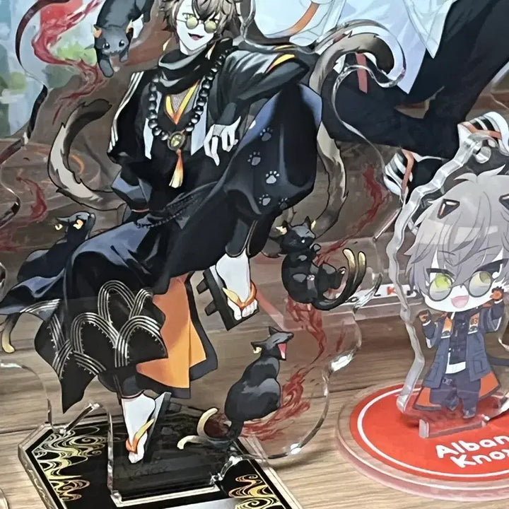 [BUNJANG] NIJISANJI EN Noctyx Alban Knox 4th Anniversary Acrylic Stand / 니지산지 EN 녹틱스 알반 녹스 아크릴 아크스타 4주년
