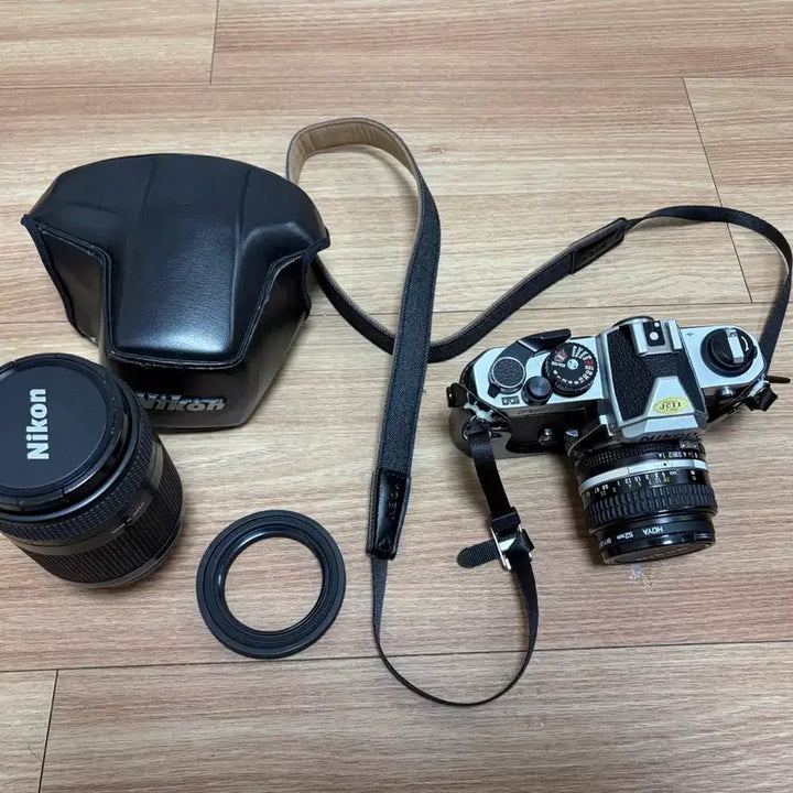 [BUNJANG] Nikon FM2 Film Camera with Lens Set / 니콘 필름 카메라 FM2 렌즈 세트