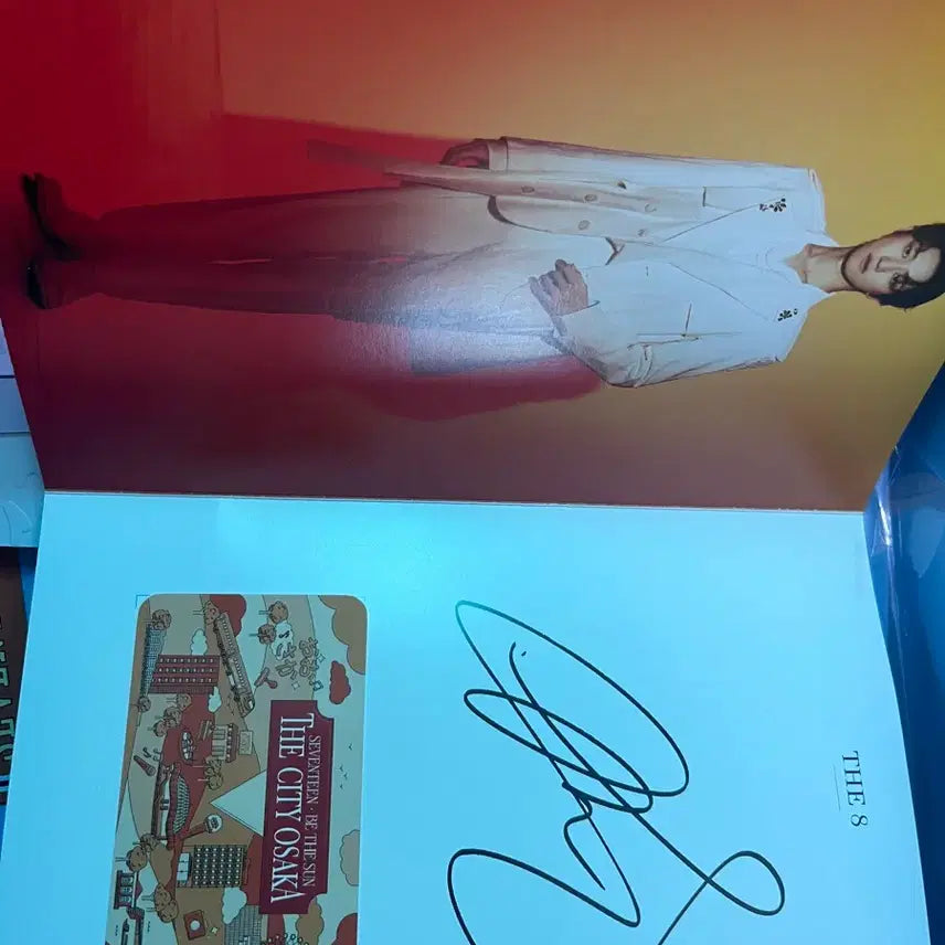 [BUNJANG] Seventeen The8 Signed Nankai Rapit Ticket Osaka / 세븐틴 오사카 난카이라피트 티켓 디에잇 서명호