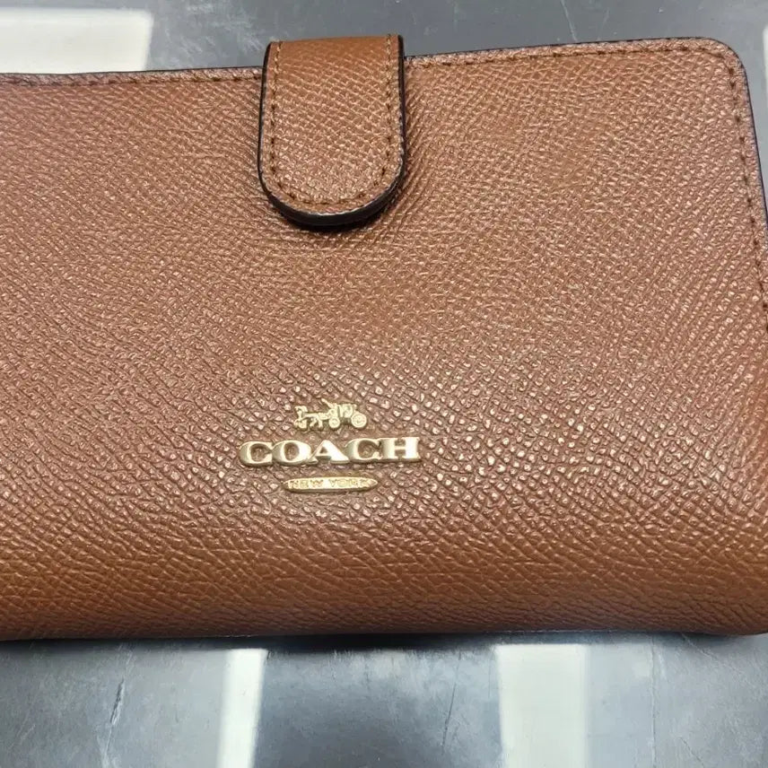 [SOLD OUT] 코치 지갑 브라운