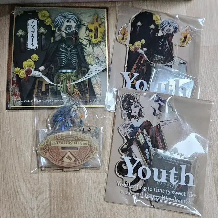 [BUNJANG] Identity V Undertaker Bartender Ichiban Kuji Acrylic Stand Bundle Set / 제5인격 납관사 바텐더 이치방쿠지 아크릴스탠드 일괄
