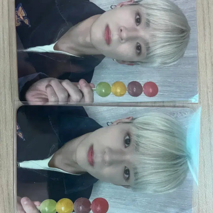 [BUNJANG] TREASURE Asahi Taiwan Fansign Lucky Draw Tanghulu Photocard / 트레저 아사히 대만 팬사인회 특전 탕후루포카