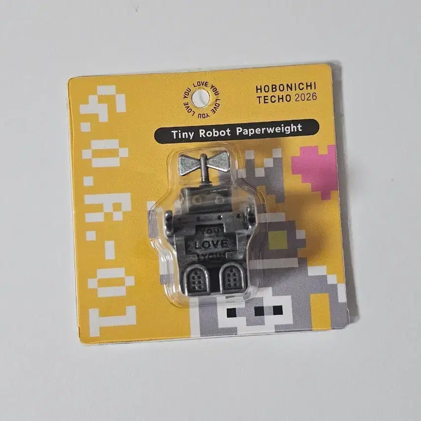 [BUNJANG] Hobonichi Robot Paperweight / 호보니치 로봇 문진