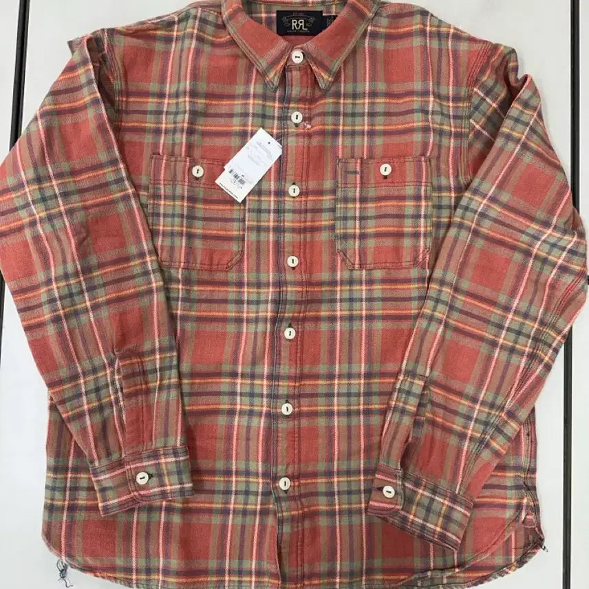 [BUNJANG] RRL Plaid Workshirt L / rrl 플래드 워크셔츠 L 새상품