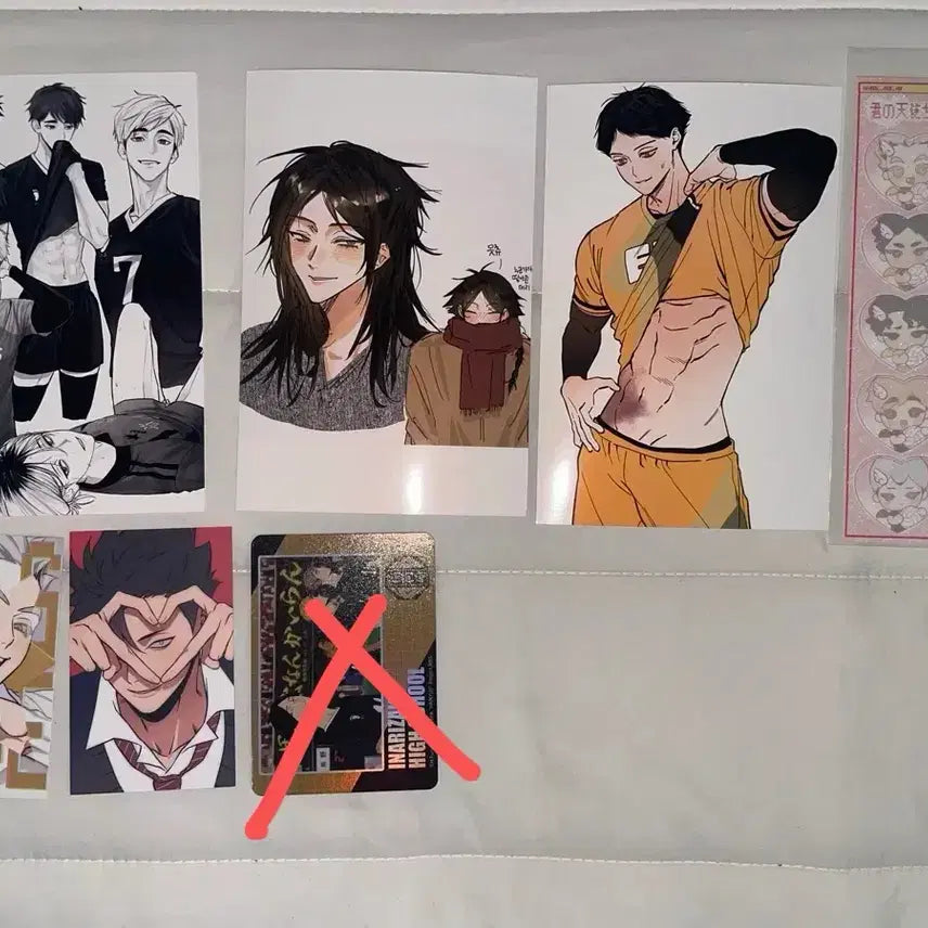 [BUNJANG] Haikyuu!! Sunarin Stickers and Unofficial Goods Bundle / 하이큐 스나 위주 프박 비공굿 등 일괄