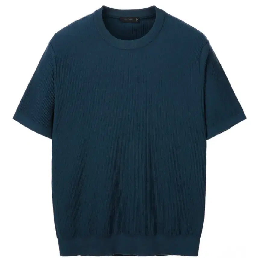 [BUNJANG] JILLSTUART NEW YORK Cool Touch Vertical Ribbed Short Sleeve Knit XL / 질스튜어트 뉴욕 쿨터치 세로조직 반팔니트 XL