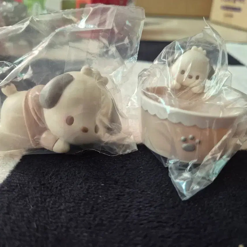 [BUNJANG] Sanrio Pochacco Relaxing Chilling Time Plush Set (2 Types, Unsealed) / 2022년 산리오 느긋하게 칠링 타임 포차코 2종 미개봉