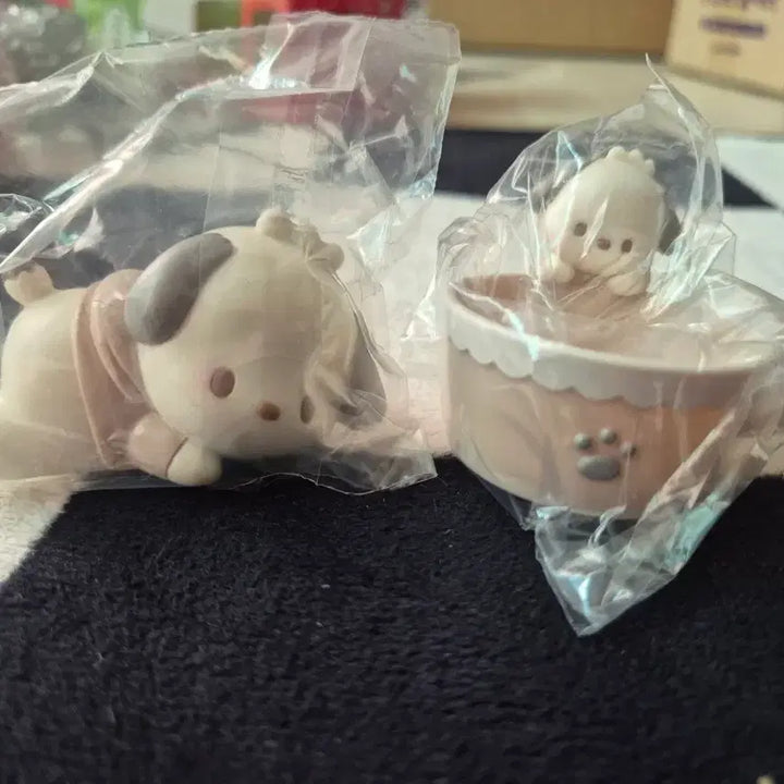 [BUNJANG] Sanrio Pochacco Relaxing Chilling Time Plush Set (2 Types, Unsealed) / 2022년 산리오 느긋하게 칠링 타임 포차코 2종 미개봉