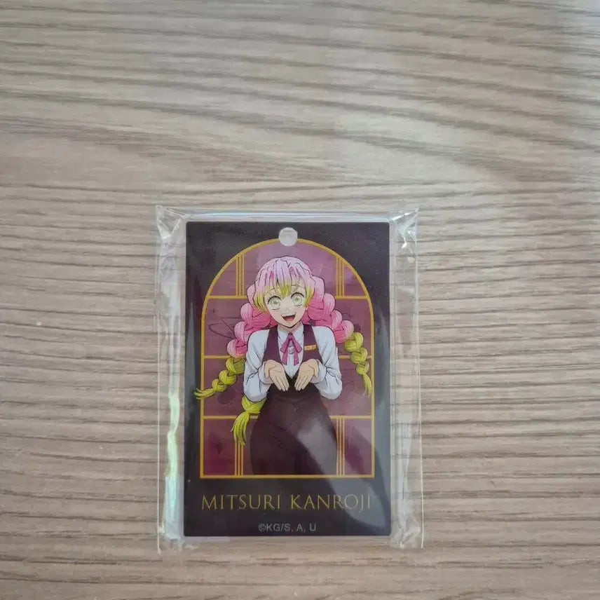 [BUNJANG] Demon Slayer Mitsuri Kanroji Moktail Bar Acrylic Charm / 귀멸의 칼날 목테일바 아크릴 챰 미츠리