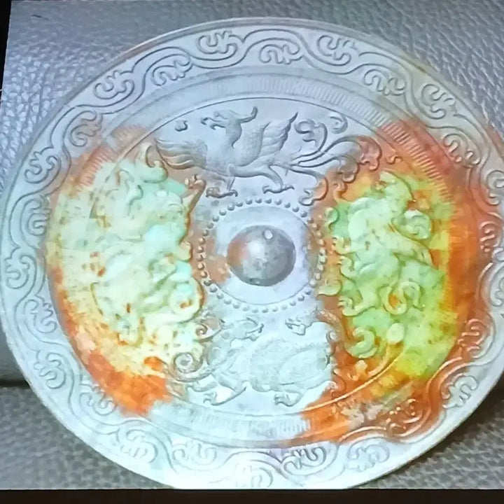 [BUNJANG] Jade Mirror with Auspicious Beasts and Cloud Patterns / 옥거울(옥경)