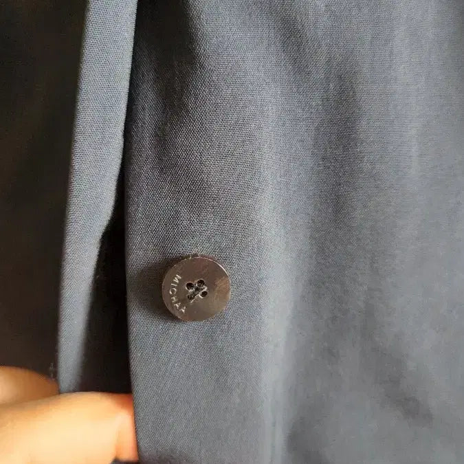 [BUNJANG] MICHAA Black Shirt Long Dress / 미샤세미셔츠롱원피스