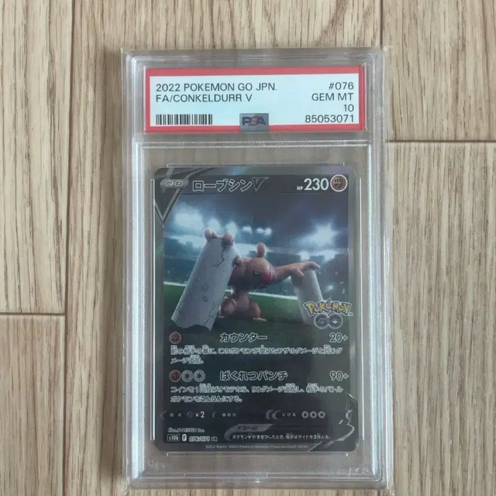 [BUNJANG] Pokemon GO JPN FA Nobocho V PSA 10 / PSA10 포켓몬카드 노보청V