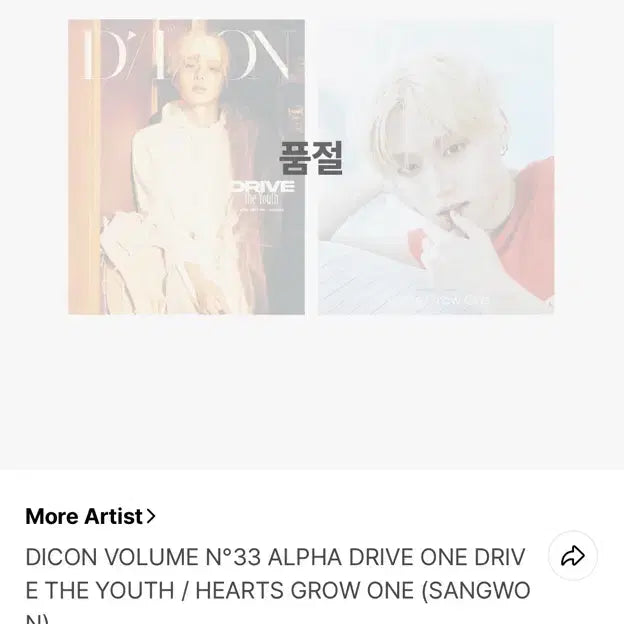 [BUNJANG] Lee Sang-won Dicon Al-Phase Drive One Bundle Set / 알디원 알파드라이브원 이상원 디아이콘 원가 양도판매