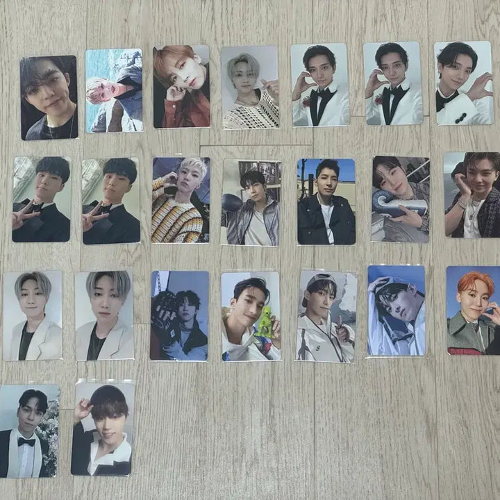 [BUNJANG] SEVENTEEN Bundle Set 22 Photocards / 세븐틴 포카 22장 일괄 / 급처 / 정리