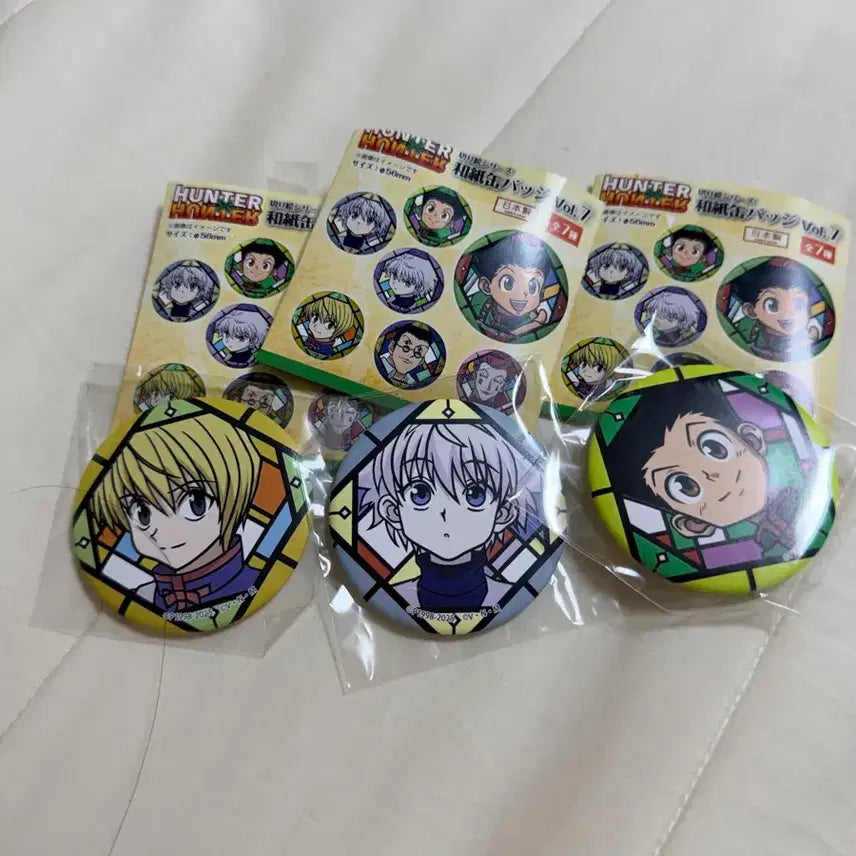 [BUNJANG] Hunter x Hunter Jump Shop Can Badge Bundle Set / 헌터x헌터 캔뱃지 점프샵 일괄