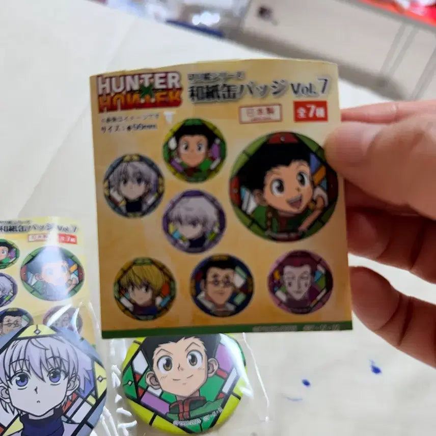 [BUNJANG] Hunter x Hunter Jump Shop Can Badge Bundle Set / 헌터x헌터 캔뱃지 점프샵 일괄