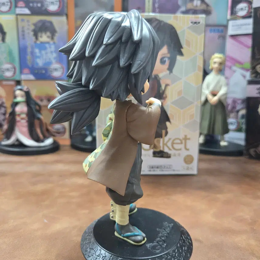 [BUNJANG] Demon Slayer: Kimetsu no Yaiba - Kyojuro Rengoku Q posket Figure (Opened) / 귀멸의칼날 귀칼 개봉 피규어 큐포스켓 기유