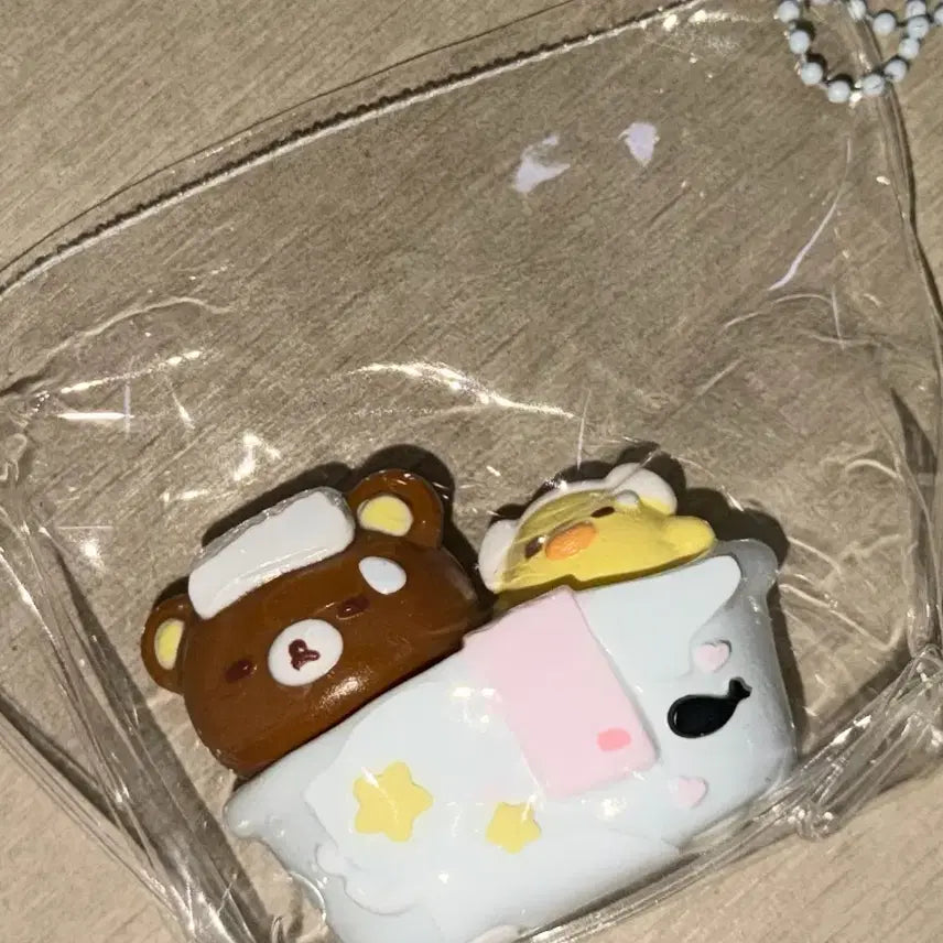 [BUNJANG] Rilakkuma "Bathtub Kuma" Handmade Squishy Toy (New) / 욕조쿠마 수제말랑이 (새상품) 리락쿠마 말랑이